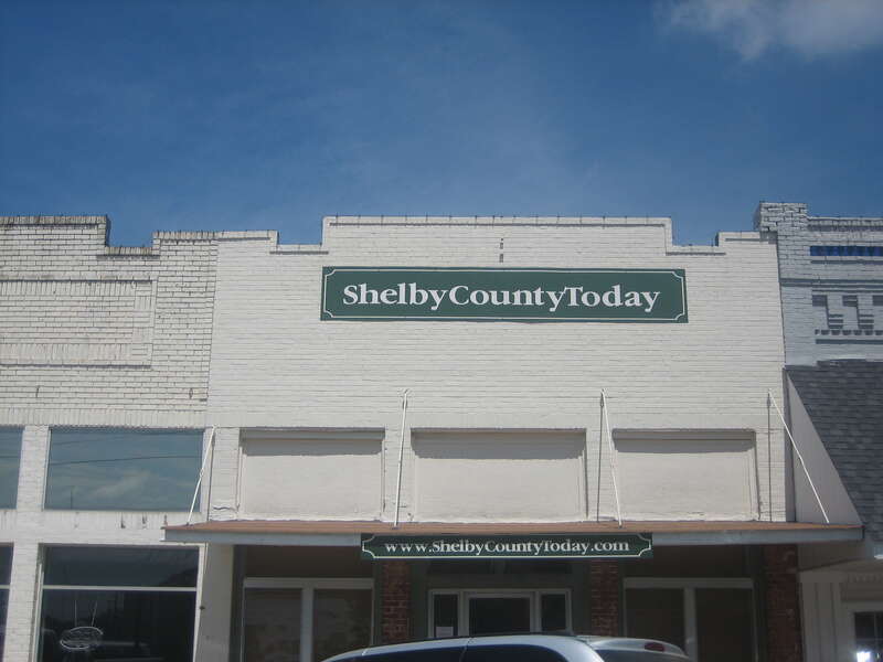 118 Nacogdoches Street on the courthouse square (Texas State Highway 7), Center, Texas. Shelby County Today (an online newspaper) moved here around January 2007, then moved to 229 San Augustine Street (also on Texas State Highway 7) sometime after