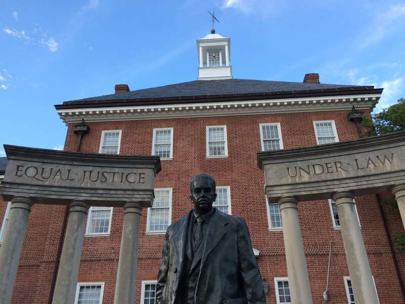Thurgood Marshall Monument at Maryland Capitol, Annapolis