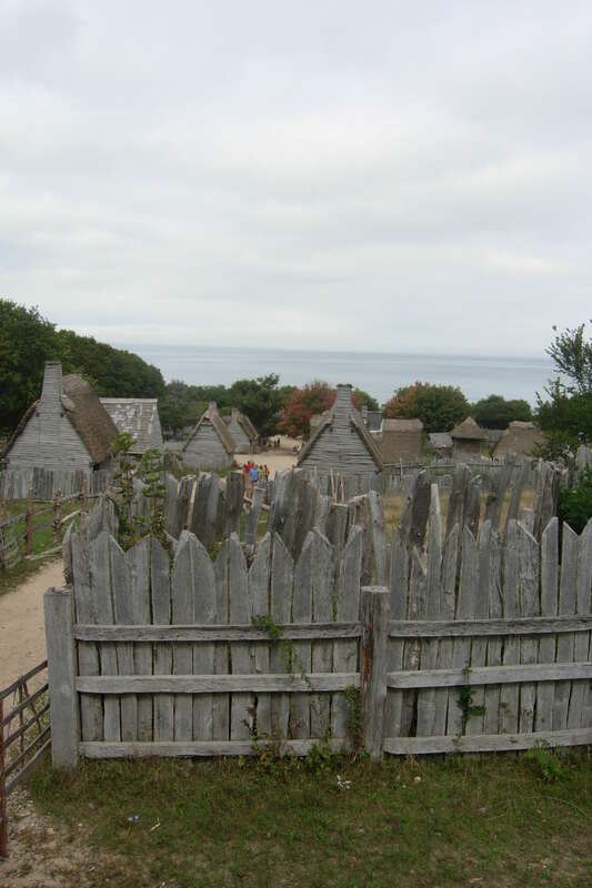 VISTA GENERAL DE LA PLIMOUTH PLANTATION