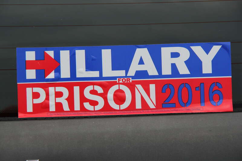 Hillary for prison.