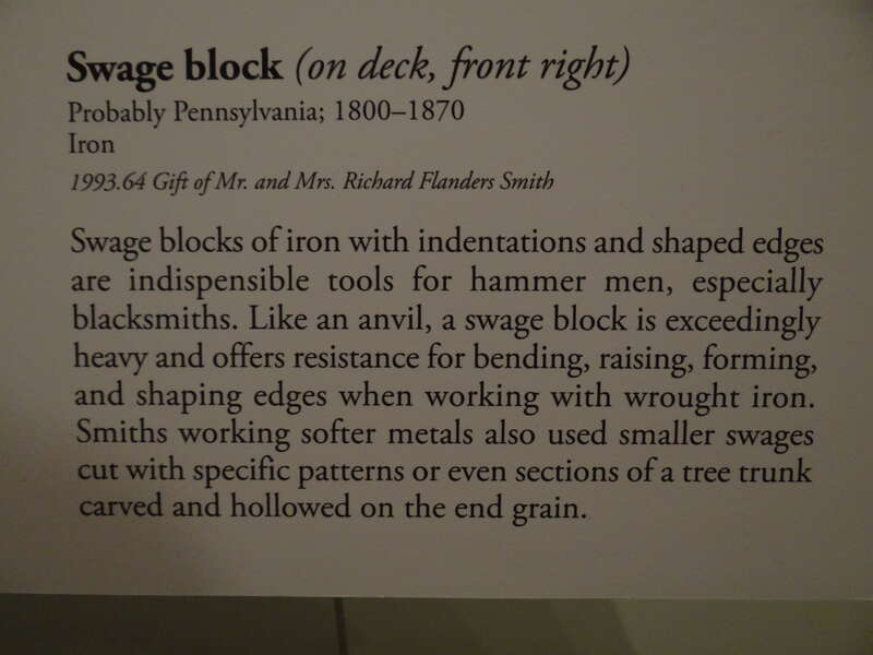 Swage block