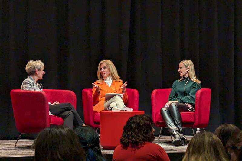 Women Spies of WWII panel at the International Spy Museum with Ellen McCarthy, Judith L. Pearson, and Erika Robuck