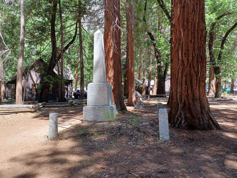 Yosemite Cemetery in Yosemite Valley, California, United States.