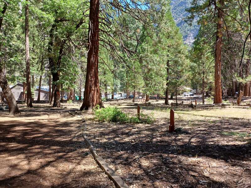 Yosemite Cemetery in Yosemite Valley, California, United States.