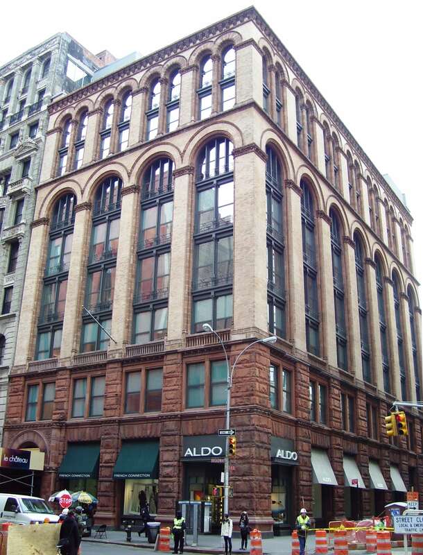 700 Broadway (lots 696-701), at West 4th Street in the NoHo neighborhood of Manhattan, New York City, was built in 1890-1891 as the Schermerhorn Building, and was later Audubon House, headquarters o the Audubon Society.  It was designed by George B.