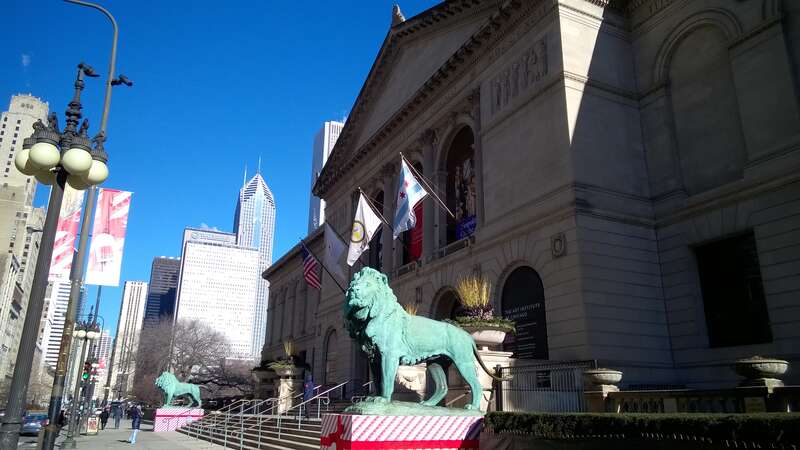 Fachada principal do Art Institute of Chicago