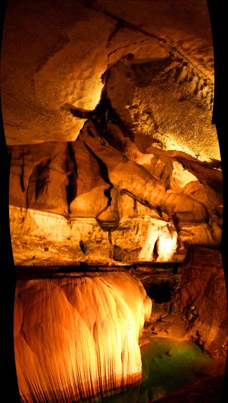 Blanchard Springs Caverns by D.L.H.