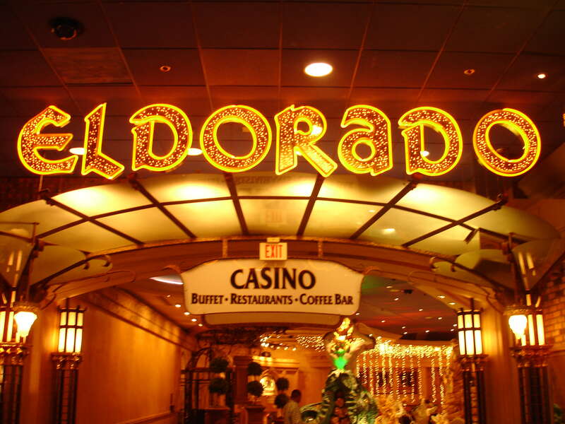 Inside the El Dorado hotel and casino in Reno Nevada.