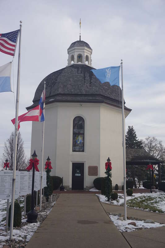 The Silent Night Memorial Chapel in Frankenmuth, Michigan (United States).