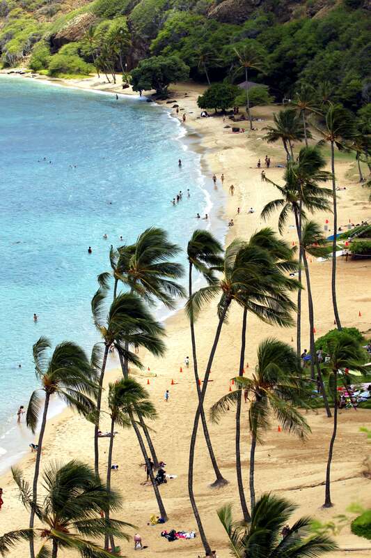 Outside Honolulu, Hawai'i