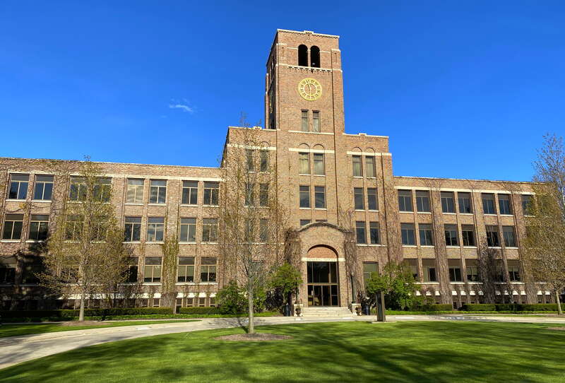 Kohler Company Main Office located at 444 Highland Drive in Kohler, Wisconsin as pictured in May 2021.
