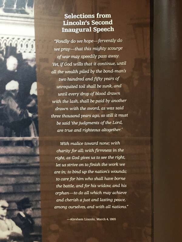 Museum graphic panel with a lot of text.