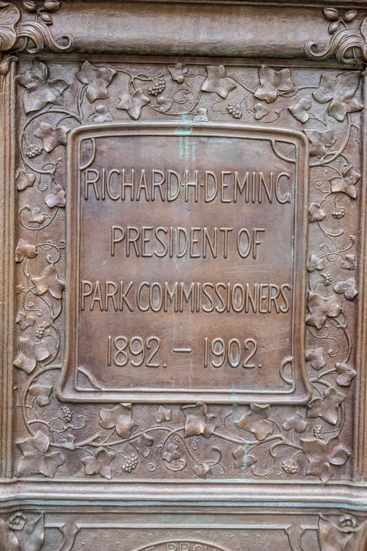 Richard H. Deming Memorial, Roger Williams Park, Providence Rhode Island.