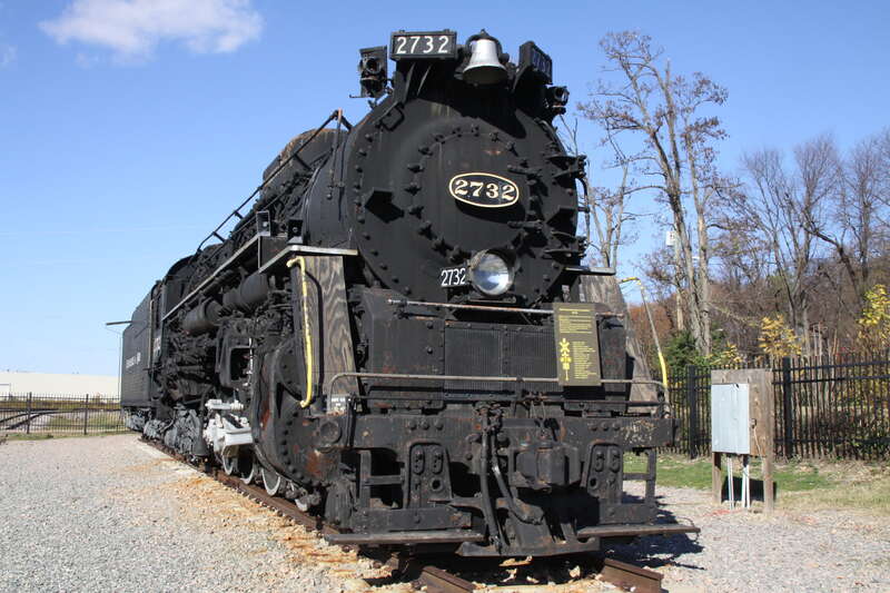 Chesapeake &amp;amp; Ohio No. 2732 is a class K4 2-8-4 &quot;Berkshire&quot; type steam locomotive built by Alco in 1943 for the Chesapeake and Ohio Railway. Today it is on display in the grounds of the Science Museum of Virginia on W Broad St in downtown