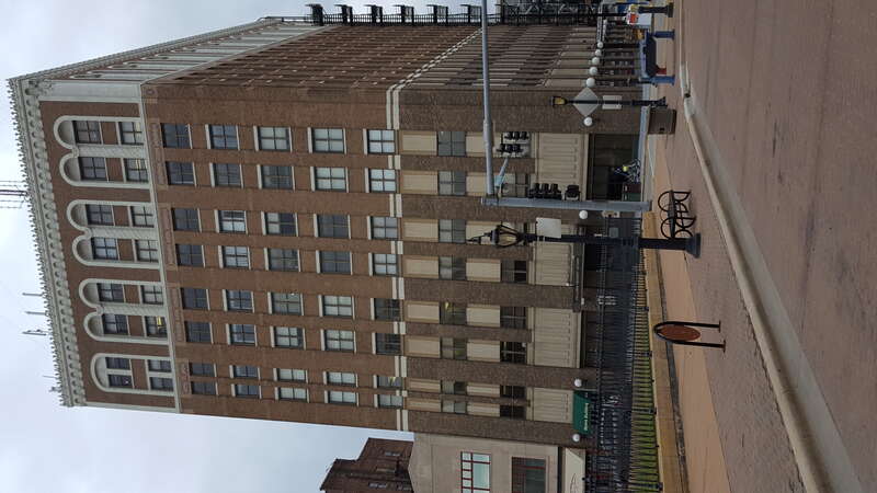 Photo featuring a building of the Springfield, Illinois skyline: namely the Myers Building.