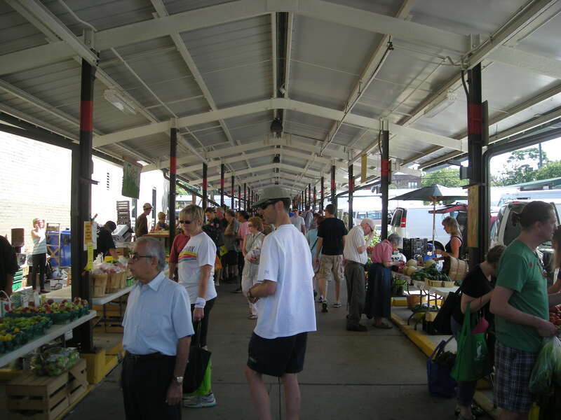The Farmer's Market in Ann Arbor, Michigan (United States).