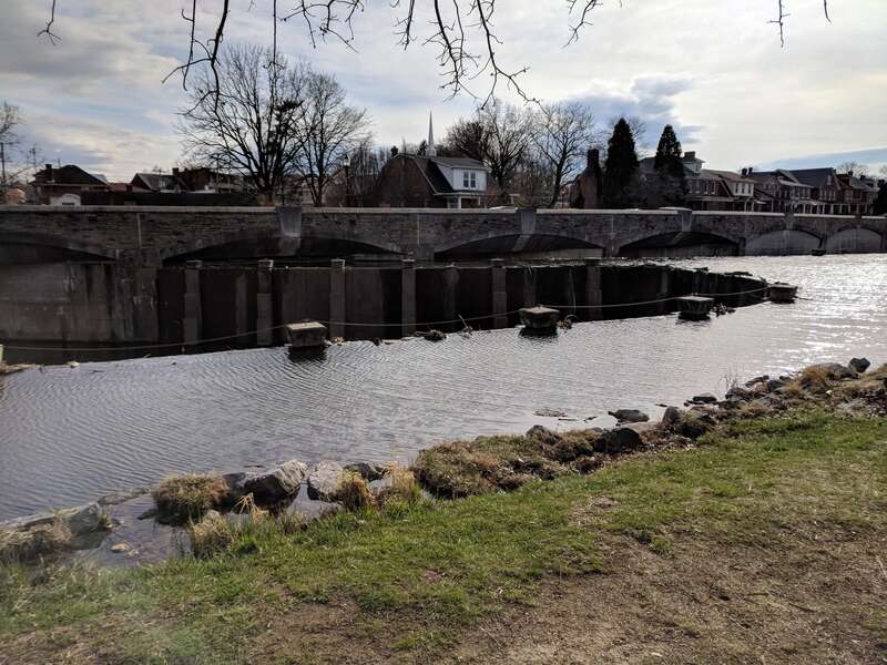 Baker Park in downtown Frederick, Maryland.