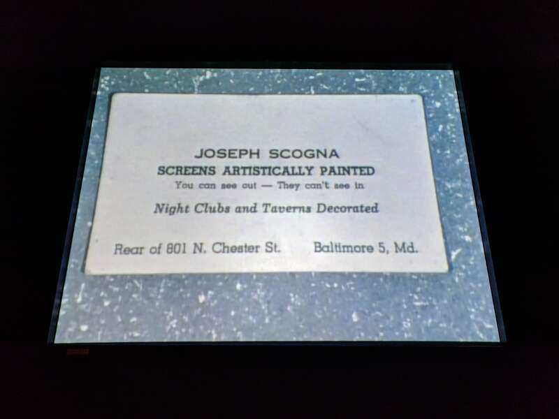 Baltimore Painted Screens &amp;amp; Rowhouse Theater, an exhibit about screen painting at the American Visionary Art Museum in Federal Hill, Baltimore, Maryland.