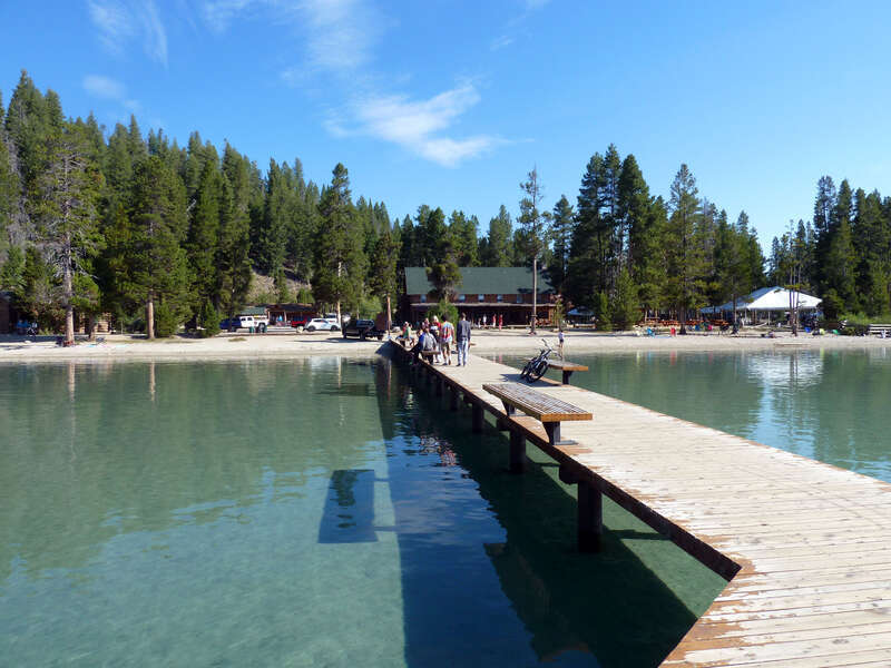 Redfish Lake Lodge in Sawtooth National Recreation Area, Idaho