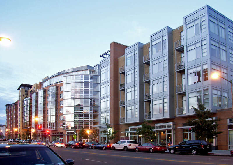 on the right is Busboys &amp;amp; Poets, 14th &amp;amp; V; left is Union Row