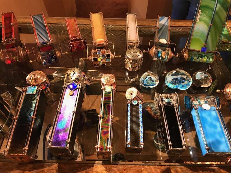 A group of Kaleidoscopes made by Sue Rioux