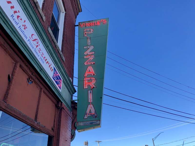 Vinnie's Pizzaria Sign, Concord, NH