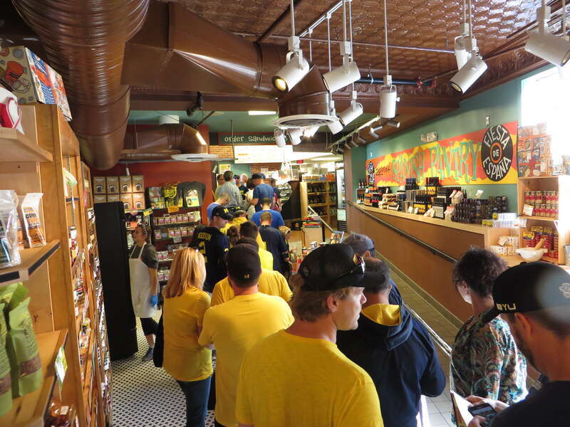 Zingerman's, or Zingerman's Community of Businesses, is a gourmet food business group headquartered in Ann Arbor, Michigan, USA. The original business and current flagship operation is Zingerman's Delicatessen.
Starting from the original deli,