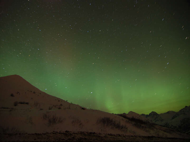 Aurora in Anchorage, Alaska