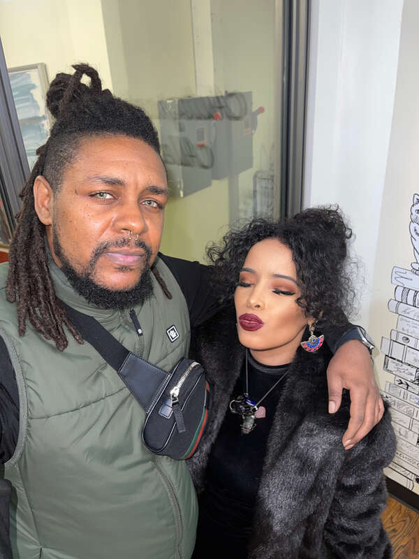 Celebrity Wardrobe Stylist Pilar Scratch and Lucky Church at Ty Hunter's Book Launch for &quot;The Makeover Within&quot;