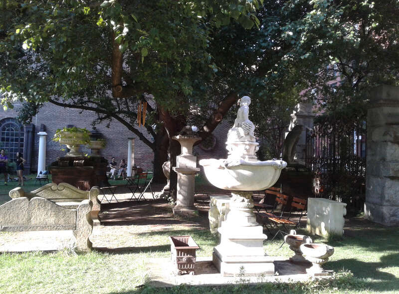 Elizabeth St. community sculpture garden NYC 8