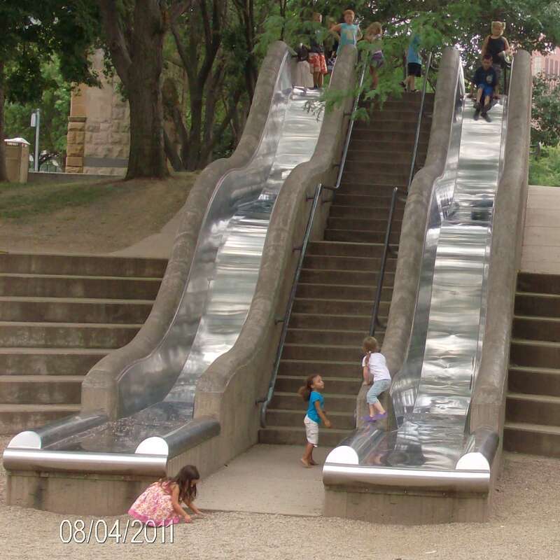Large Outdoor Slides