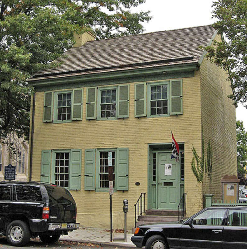 Exterior of the James W. Marshall House — located in Lambertville, New Jersey.
In 1816, the Marshall family relocated to Lambertville, where Philip Marshall (father) constructed this house on approximately five acres of land.
It was James Marshall's
