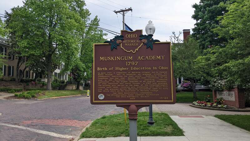 Ohio Historical Marker 13-84 (side 2)