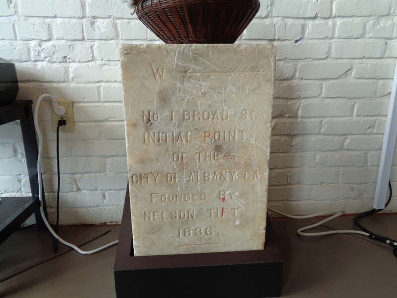 No 1 Broad St marker inside The Bridge House, Albany, Dougherty County, Georgia