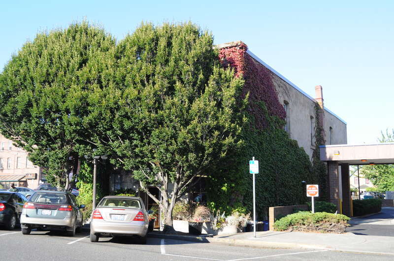 The Leader Building (originally the Fowler Building), 226 Adams Street, Port Townsend, Washington, USA. Home of the newspaper The Leader.