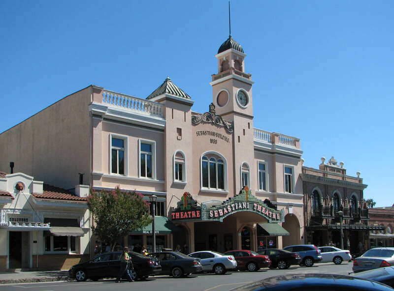 Sebastiani Theatre (1933), Sonoma, California, USA