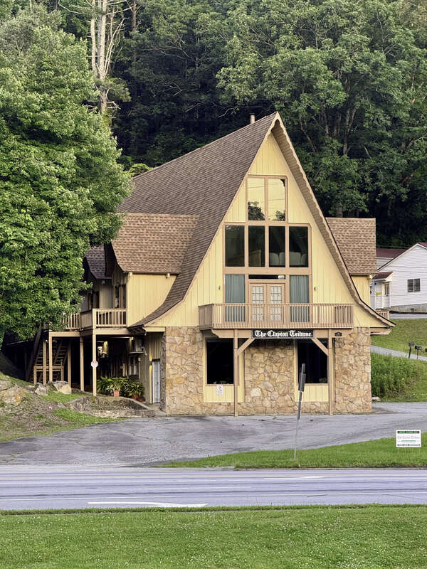 The Clayton Tribune newspaper in Clayton, Georgia and Rabun County