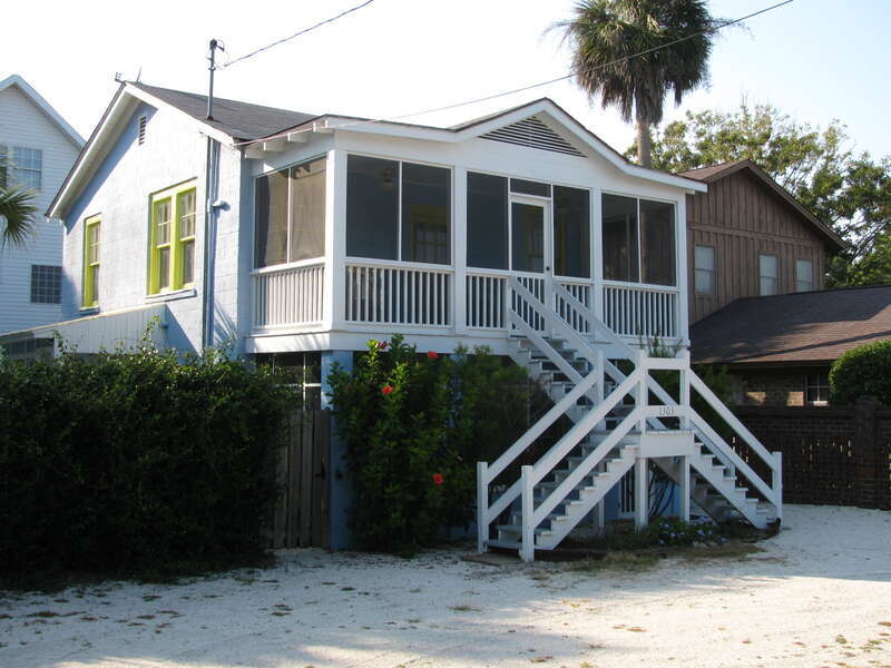 Tybee Island, Georgia:  House at 1303 Butler Street that is near to, but NOT included in, the Tybee Island Strand Cottages Historic District