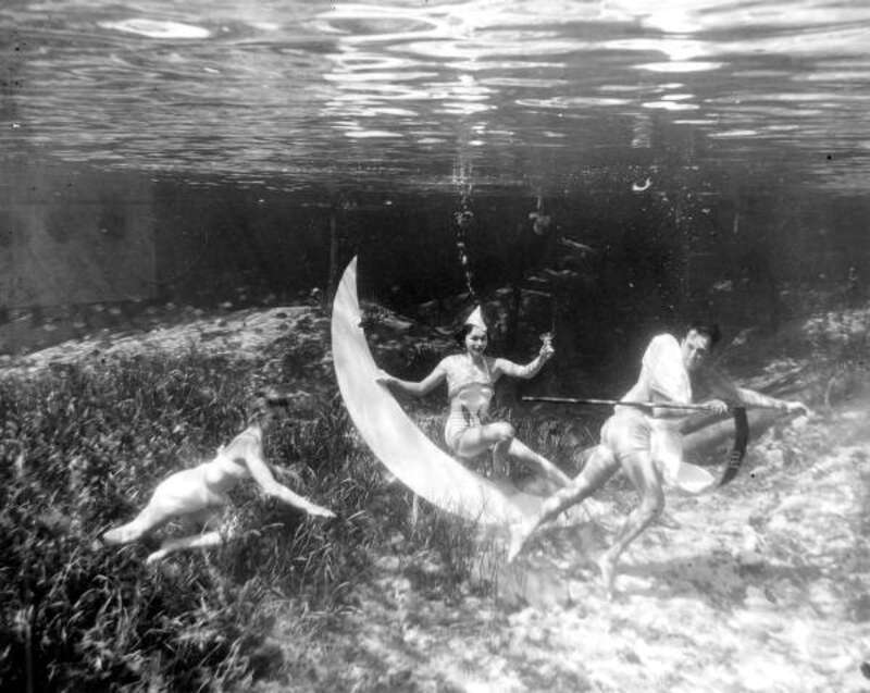 Local call number: sl3187i
Title: Underwater New Year’s at Rainbow Springs: Rainbow Springs, Florida
Personal author: Slade, Harvey E.
Date: 1953
Physical descrip: 1 photoprint: b&amp;amp;w; 7 x 5 in. 
Series Title: Slade Collection
Repository: State