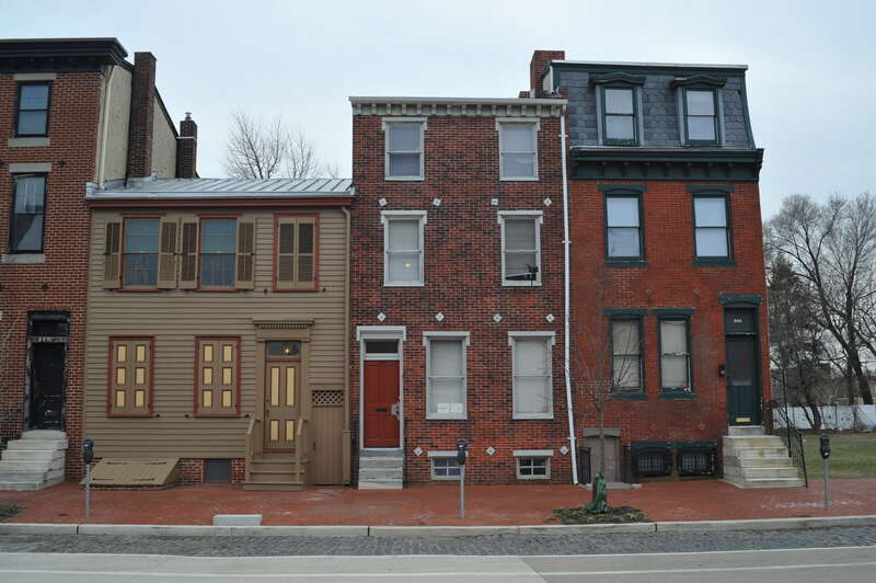 The famous American author's former home in Camden, New Jersey. No photos allowed on the inside unfortunately but a tour is well worth the time. His grave is a few miles away in a nearby cemetery.

TXP_1039
