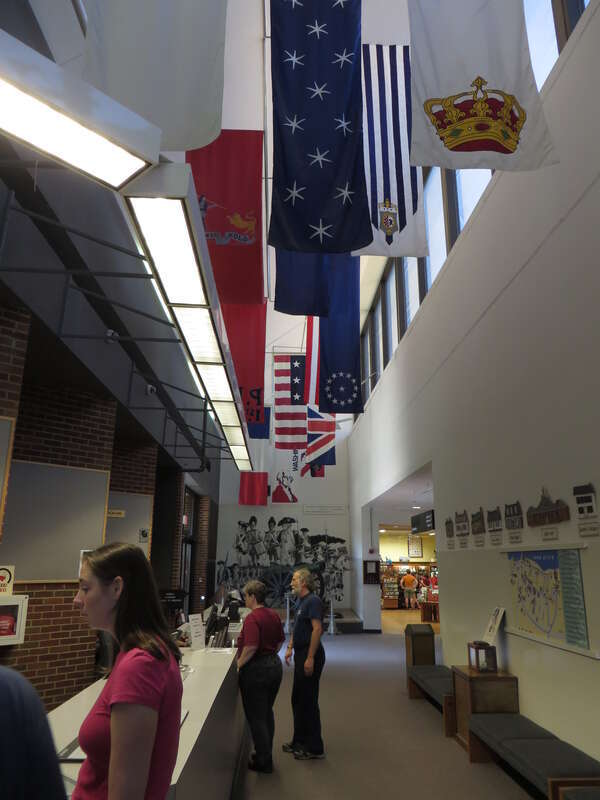 The Siege of Yorktown, Battle of Yorktown or Surrender at Yorktown, the latter taking place on October 19, 1781 at Yorktown, Virginia, was a decisive victory by a combined force of American Continental Army troops led by General George Washington and