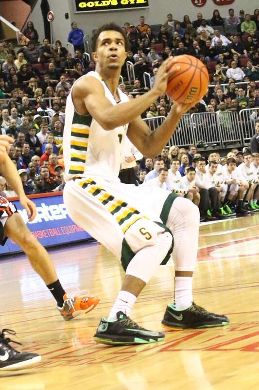 Connor Cashaw in the 2015 IHSA Class 4A championship game