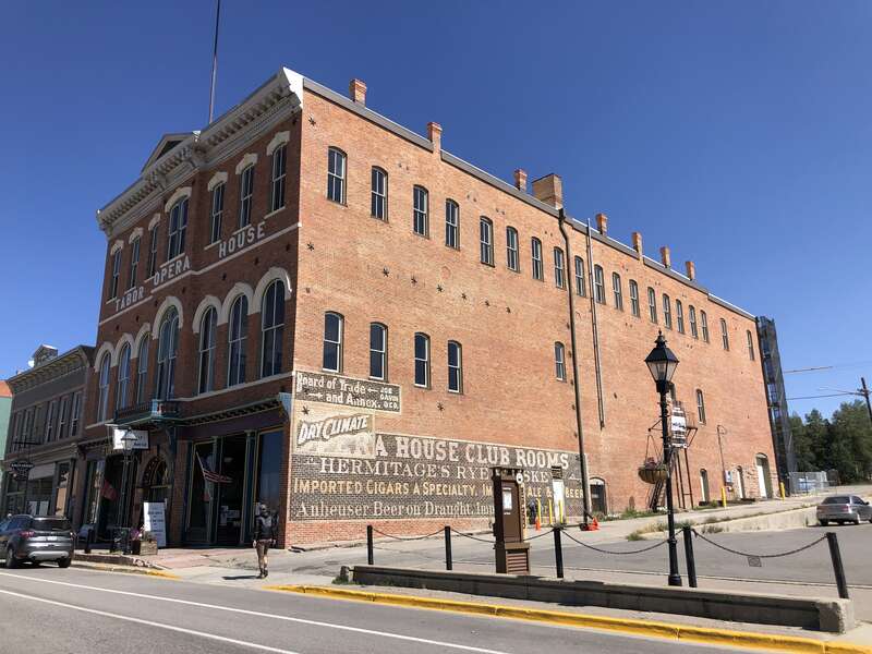 Tabor Opera House in Leadville, Lake County, Colorado