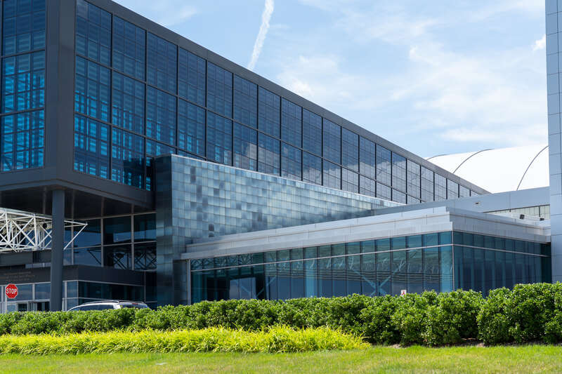 Architecture at Udvar-Hazy Center