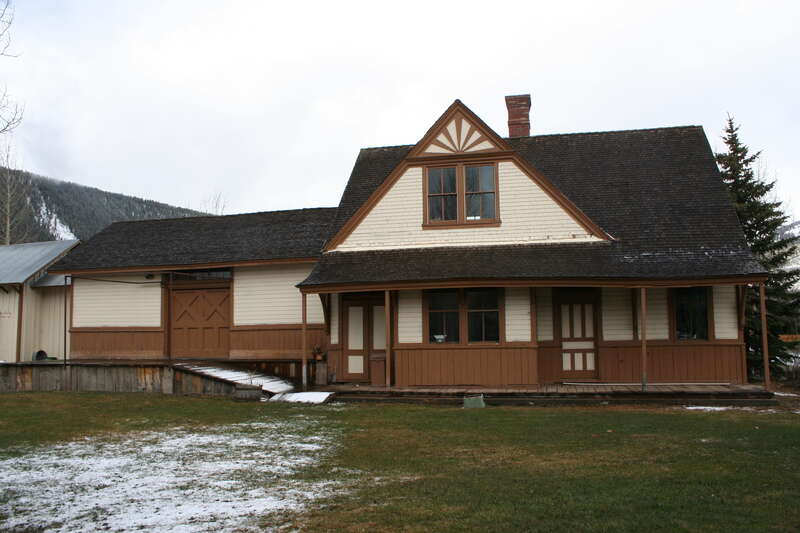 The Crested Butte Denver and Rio Grande Railroad Depot, located at 716 Elk Avenue in Crested Butte, Colorado.