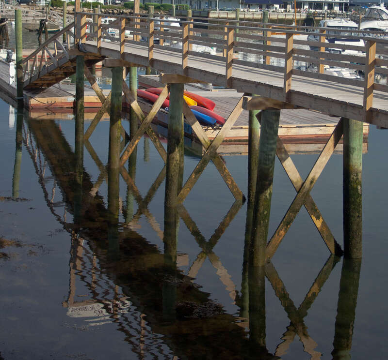 Boothbay Harbor, Maine is a very picturesque community and a popular tourist destination in the summer.