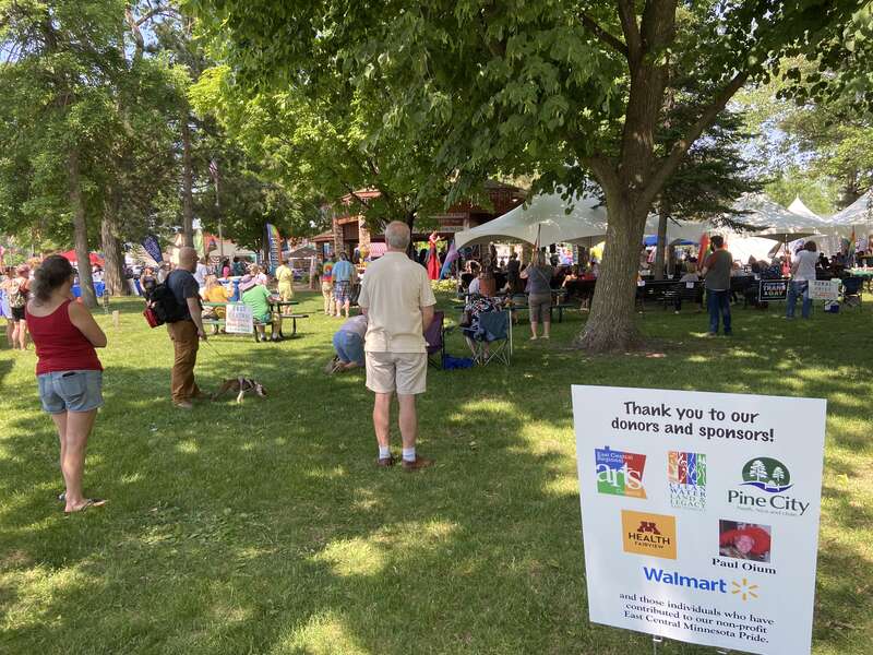 Looking toward stage
East Central Minnesota Pride 2023

Pine City, Minnesota, USA