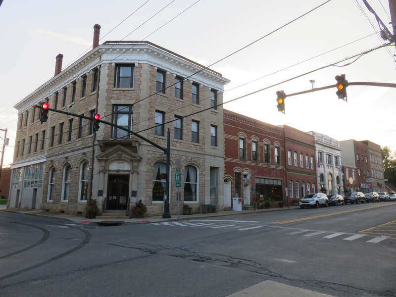 Fayetteville Historic District in Fayetteville, West Virginia in 2021