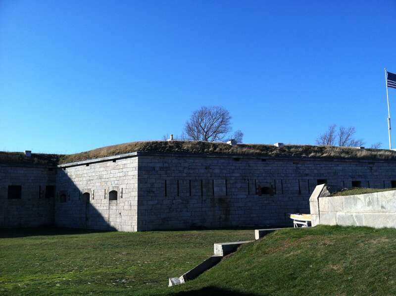 Fort Adams, West of Newport at Fort Adams Rd. and Harrison Ave. Newport