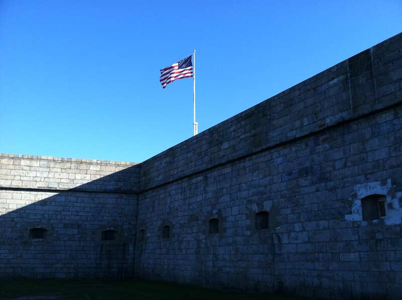 Fort Adams, West of Newport at Fort Adams Rd. and Harrison Ave. Newport